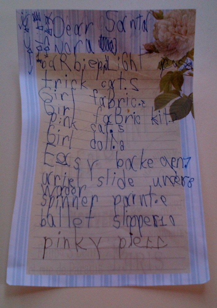 Nora Santa List 2013